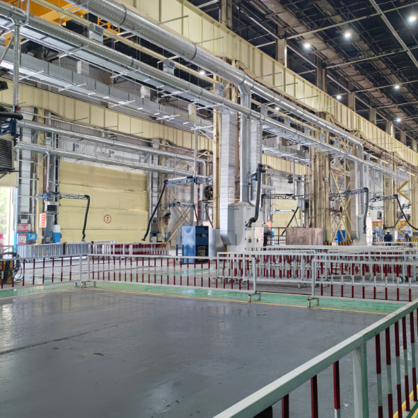 山西某煤礦焊接除塵項(xiàng)目